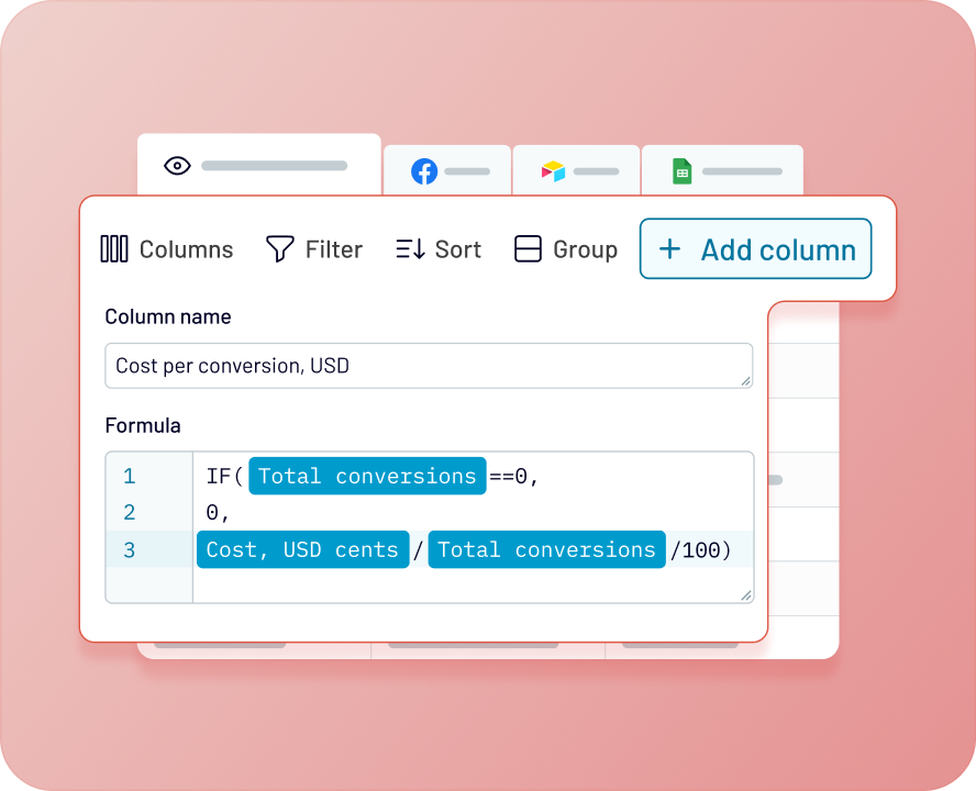 Create formula fields and perform calculations image